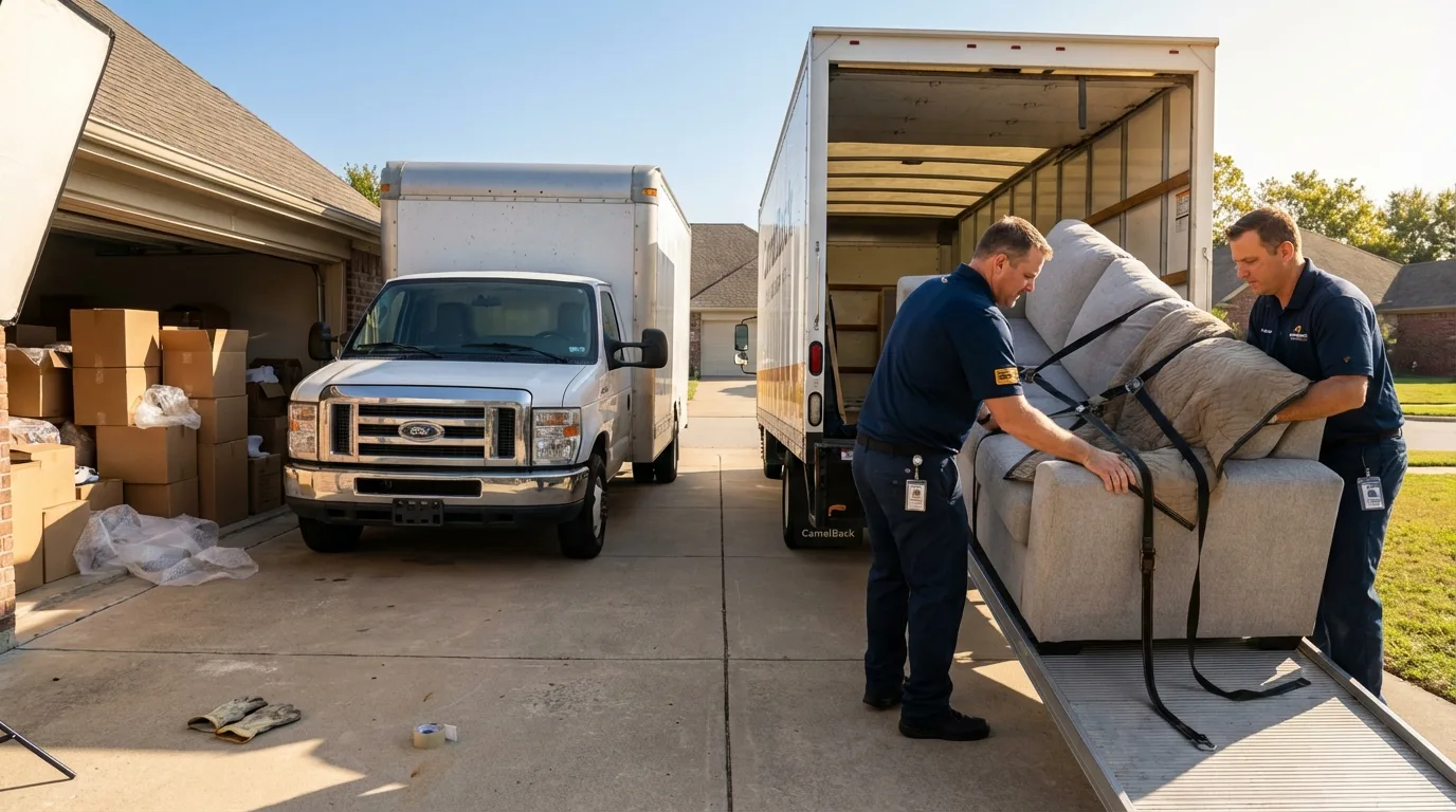 DIY truck vs professional crew comparison in Mineral Springs